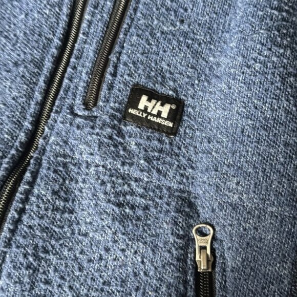 Helly Hanson Medium Blue Gray Fleece Vest - Picture 3 of 11